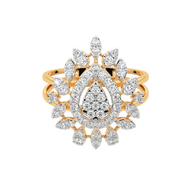 Leia Round Diamond Engagement Ring